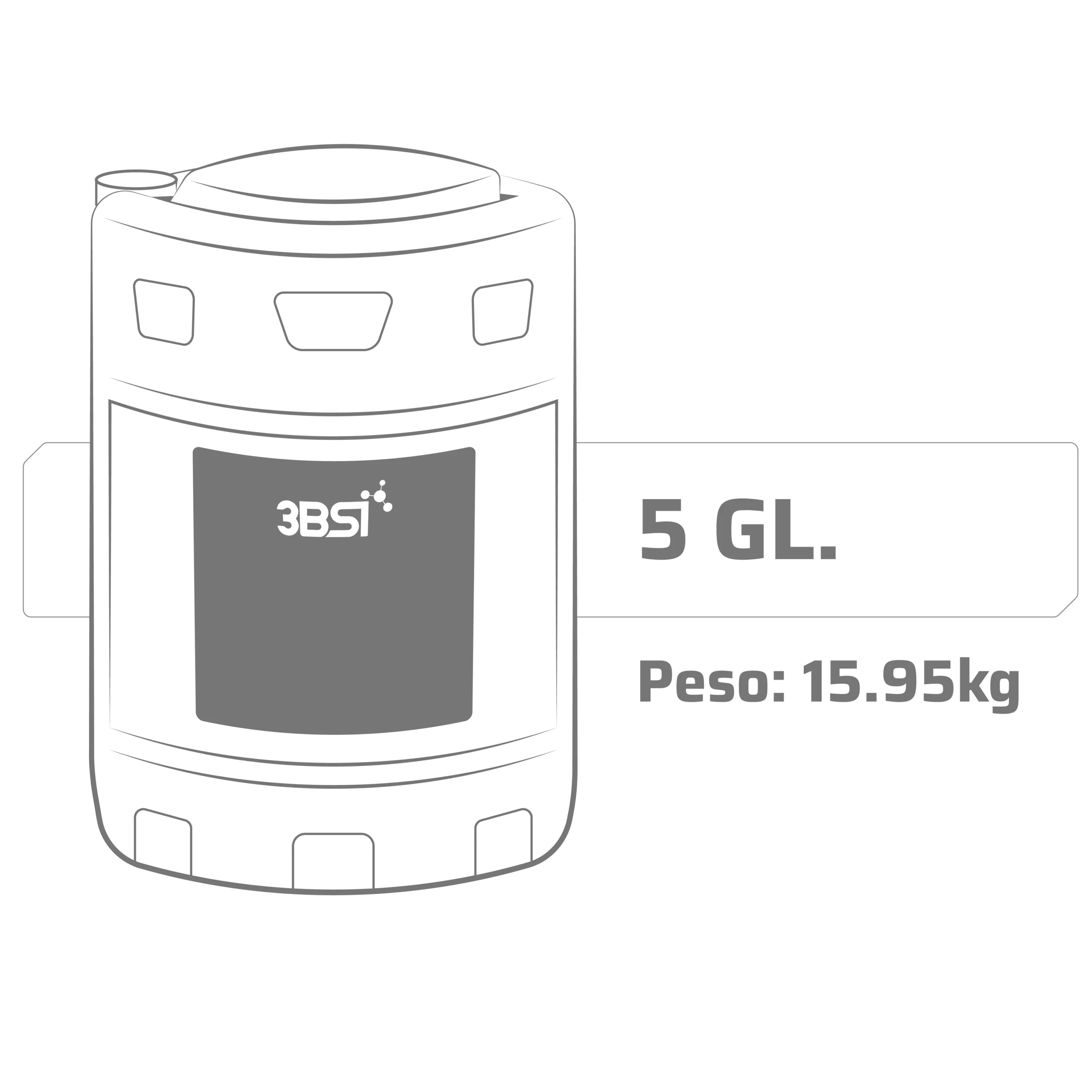 40kv bidón blanco