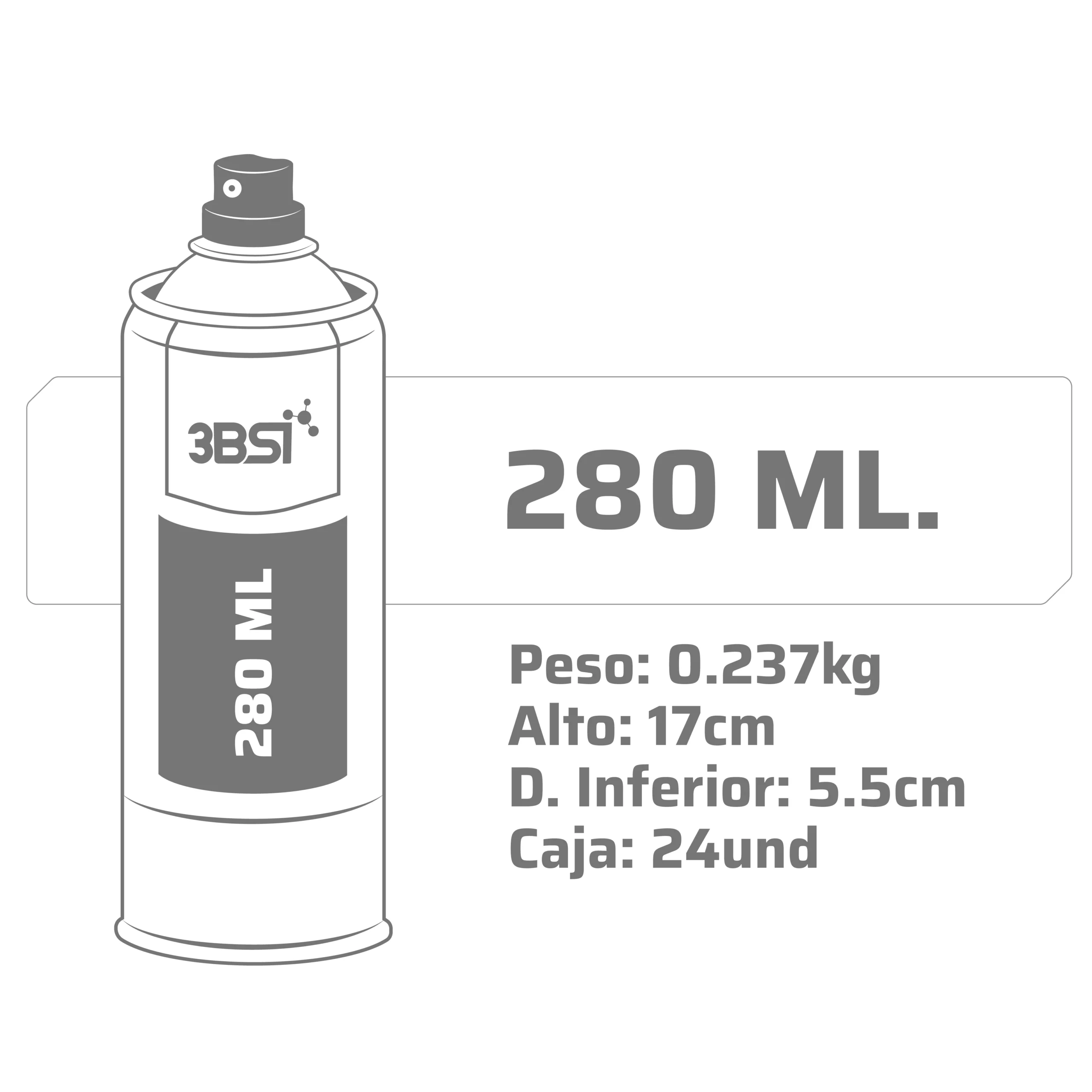 LIMPIACONTACTOS 280ML