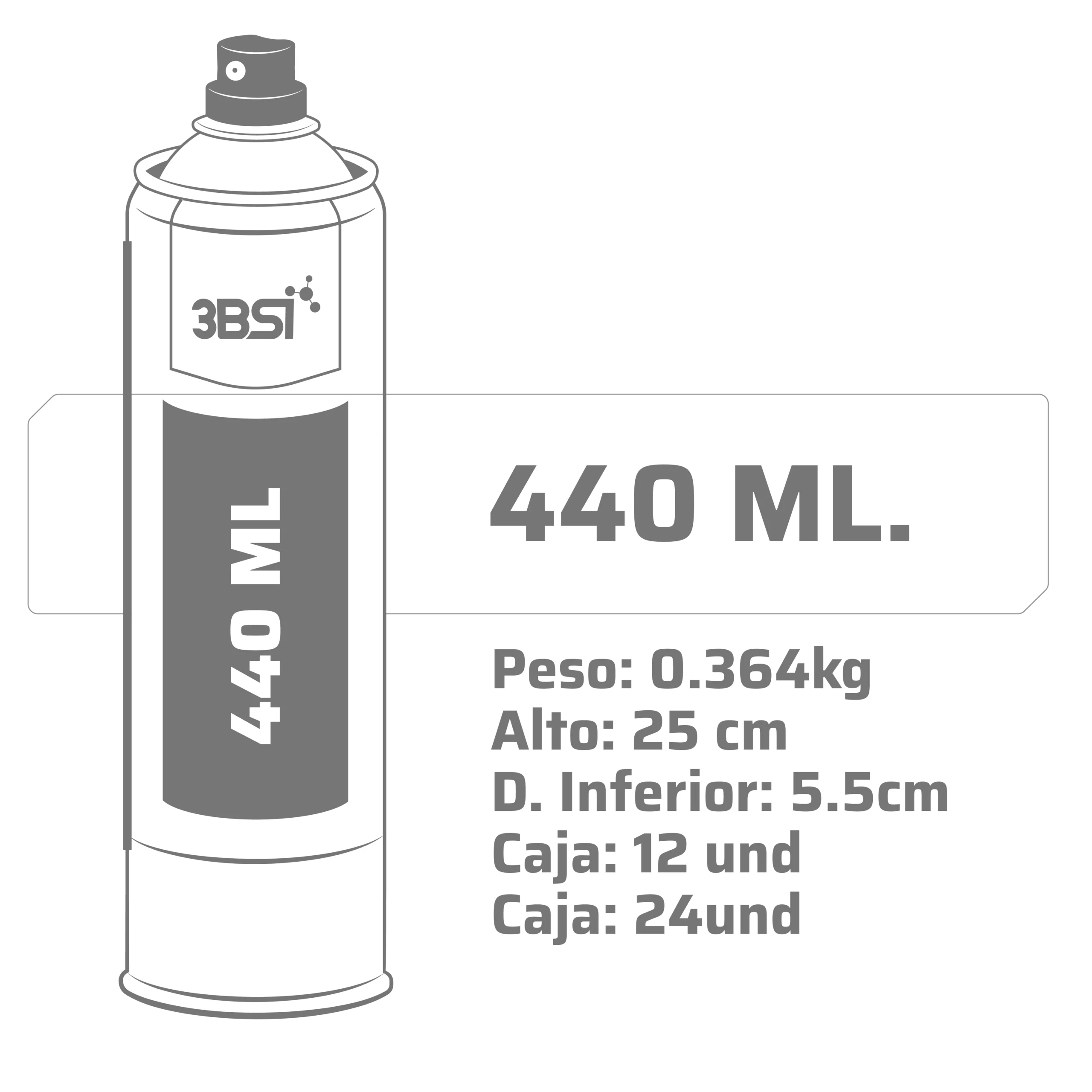 LIMPIACONTACTOS 440ML